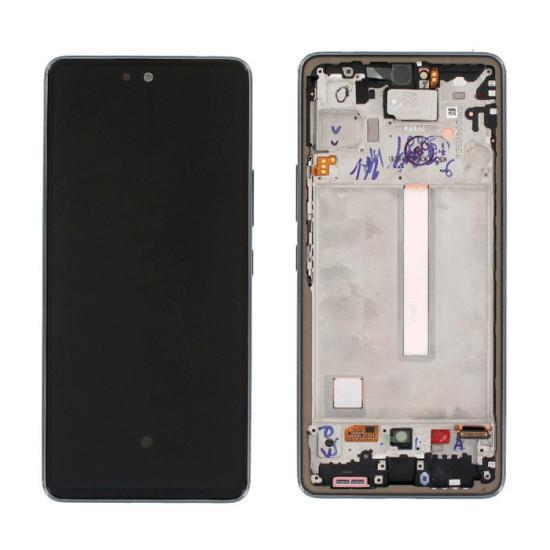 Samsung A536B Galaxy A53 5G - LCD Touch Black with Frame Original GH82-28024A/28025A Service Pack