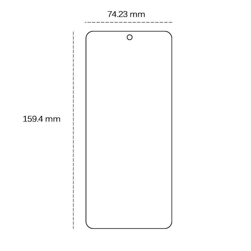 Samsung Galaxy S25 Ultra - Tempered glass 2,5D 9H