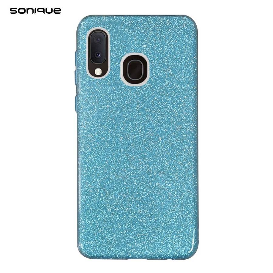 Θήκη Σιλικόνης Sonique Shiny Samsung Galaxy A20e Γαλάζιο