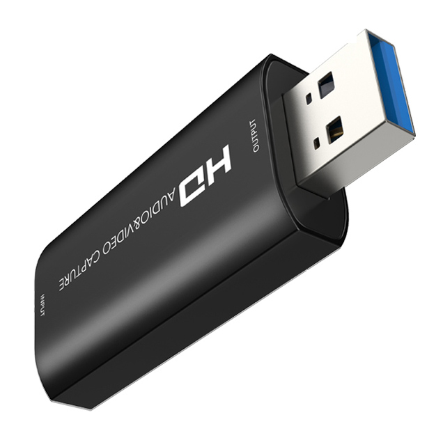 CABLETIME video capture CT-HVC-AB, HDMI/USB σύνδεση, 4K/30Hz, μαύρο 5210131039205