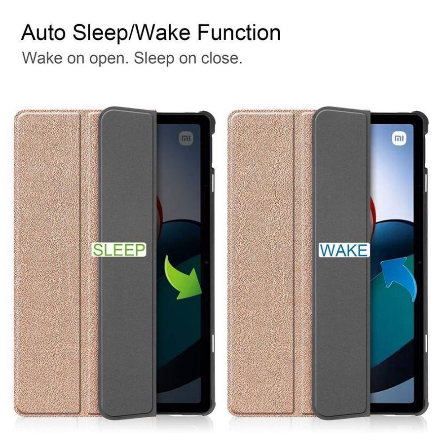 Θήκη Tablet Smartcase Slim Sonique για Xiaomi Redmi Pad 10.61 Ροζ Χρυσό