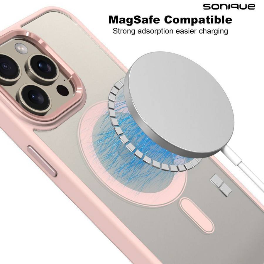 Θήκη Magnetic MagMetal Sonique Apple iPhone 11 Ροζ