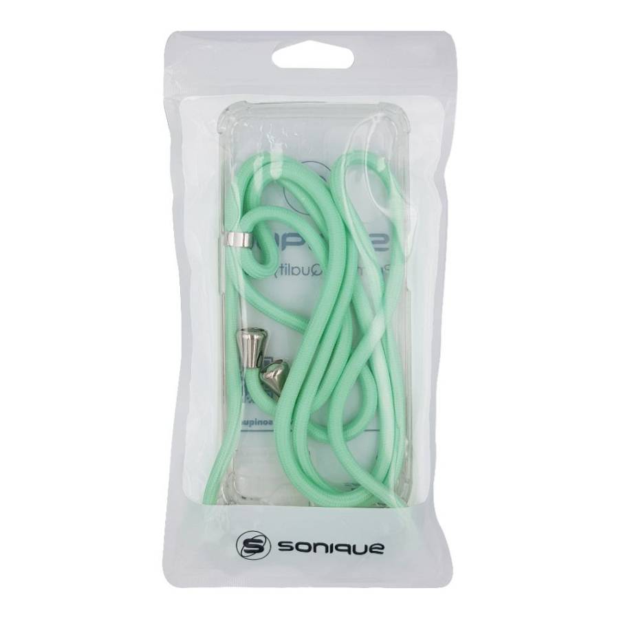 Θήκη Σιλικόνης με Κορδόνι Sonique Armor Clear Samsung Galaxy A05s 4G Βεραμάν