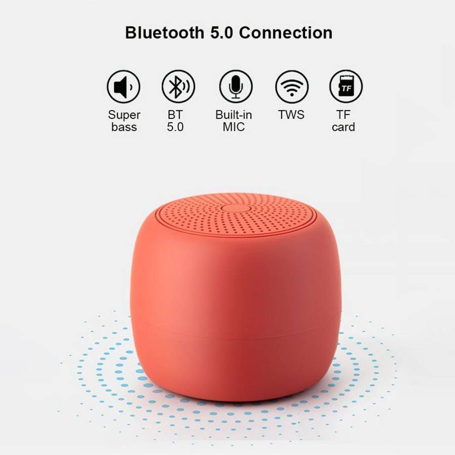 Ηχείο Bluetooth Sonique Mini TWS Active Beat Κόκκινο