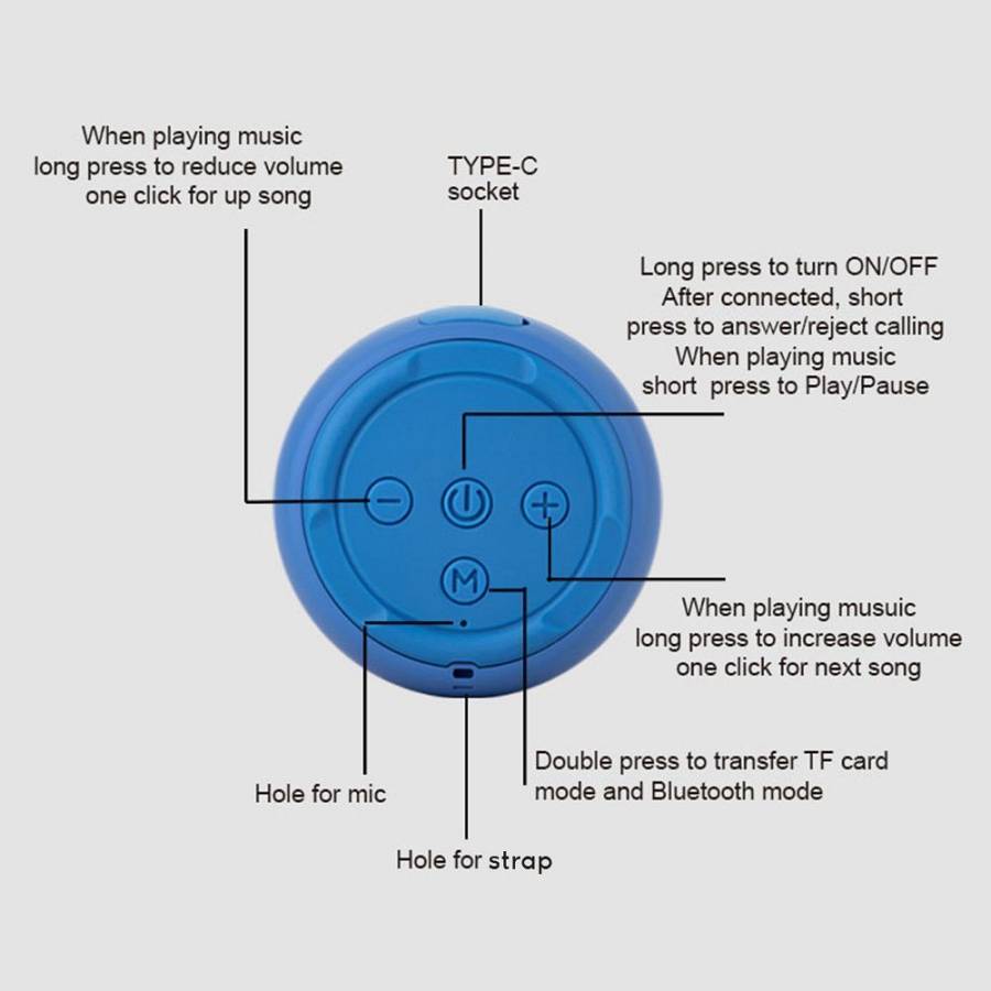 Ηχείο Bluetooth Sonique Mini TWS Active Beat Κόκκινο