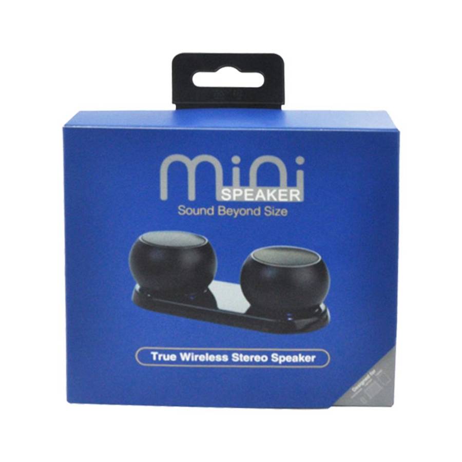 Ηχεία Bluetooth Sonique Mini TWS Double Luxury Beat Ροζ Χρυσό