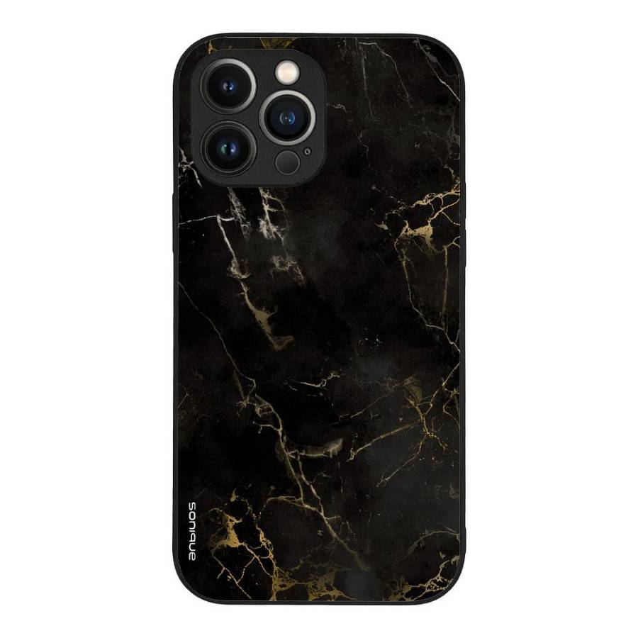 Θήκη Sonique Marble Series για Apple iPhone 13 Pro Max Μαύρο 01