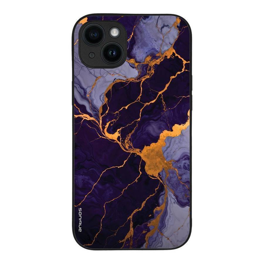 Θήκη Sonique Marble Series για Apple iPhone 14 Plus Μωβ