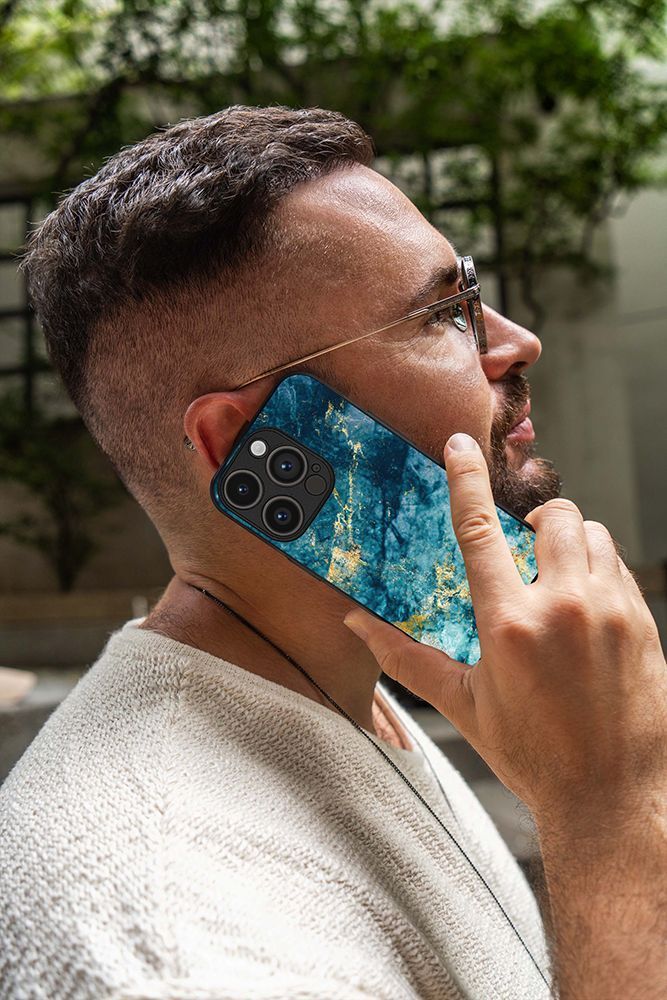 Θήκη Sonique Marble Series για Apple iPhone X / iPhone XS Μπλε