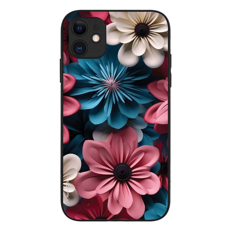 Θήκη Sonique 3D Flower Series για Apple iPhone 11 Ροζ 01