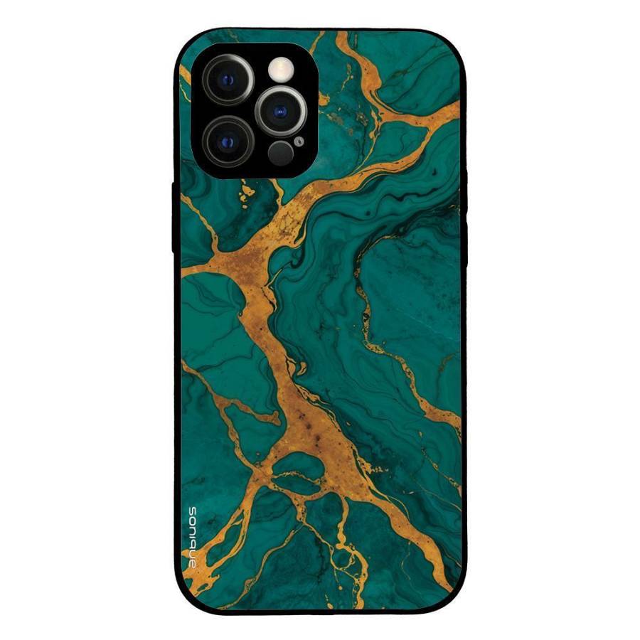 Θήκη Sonique Marble Series για Apple iPhone 12 Pro Πράσινο