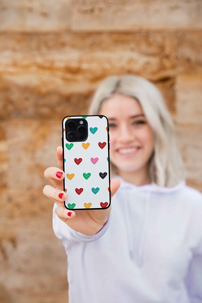 Θήκη Sonique Heart Series για Apple iPhone 11 Λευκό 02