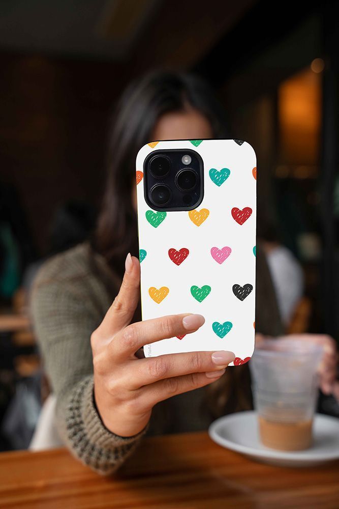 Θήκη Sonique Heart Series για Apple iPhone 12 Λευκό 02
