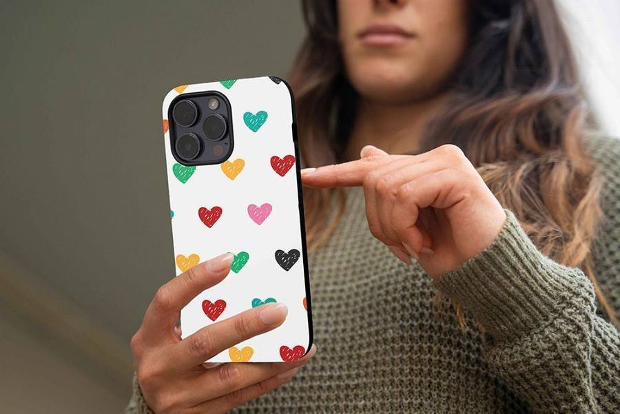 Θήκη Sonique Heart Series για Apple iPhone XS MAX Λευκό 02