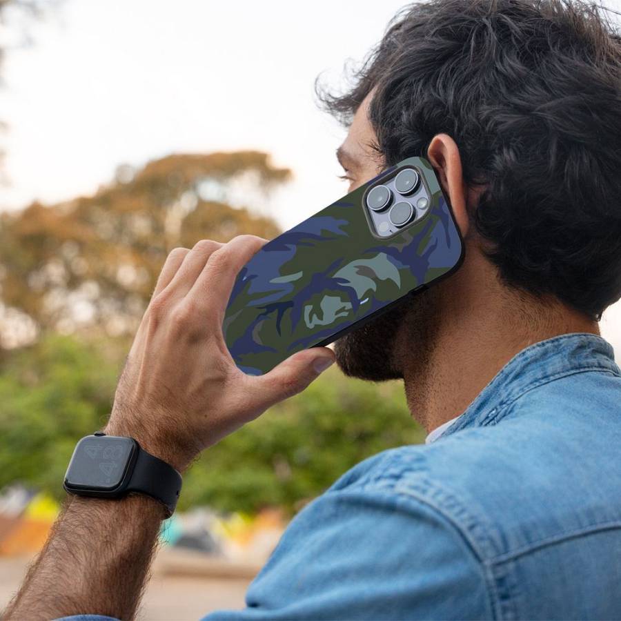 Θήκη Sonique Camouflage Army Series για Apple iPhone 11 Pro Max Μπλε 01