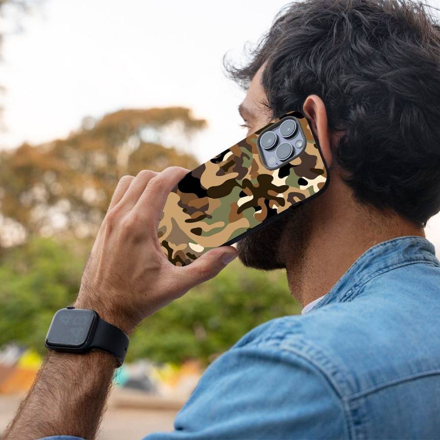 Θήκη Sonique Camouflage Army Series για Apple iPhone 11 Pro Max Καφέ