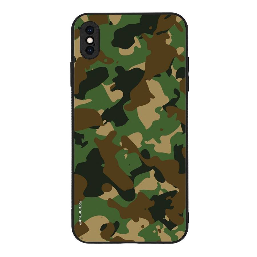 Θήκη Sonique Camouflage Army Series για Apple iPhone XS MAX Πράσινο