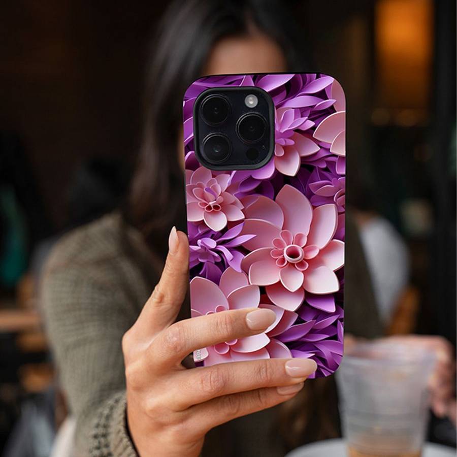 Θήκη Sonique 3D Flower Series για Samsung Galaxy A26 5G Ροζ