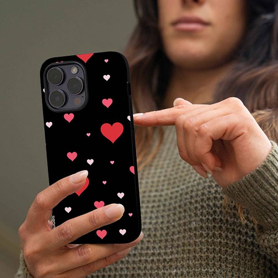 Θήκη Sonique Heart Series για Samsung Galaxy A56 5G Μαύρο