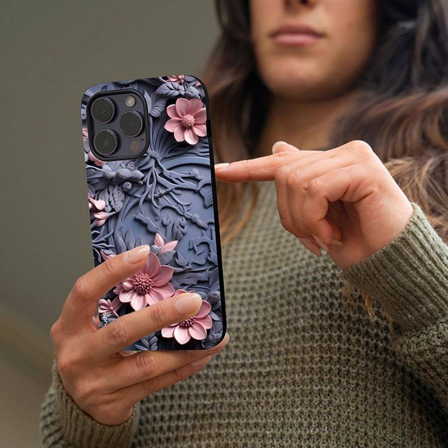 Θήκη Sonique 3D Flower Series για Realme C35 Ροζ 02
