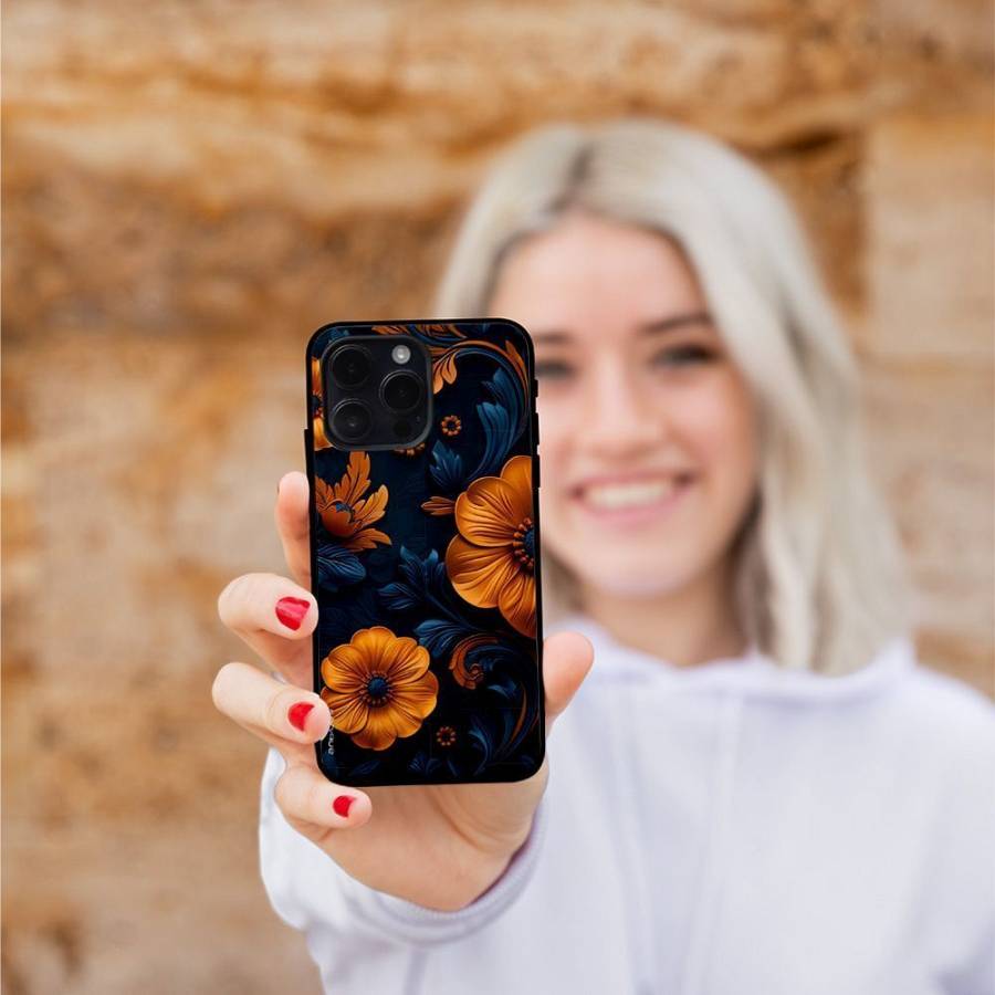 Θήκη Sonique 3D Flower Series για Google Pixel 8a 5G Πορτοκαλί 01