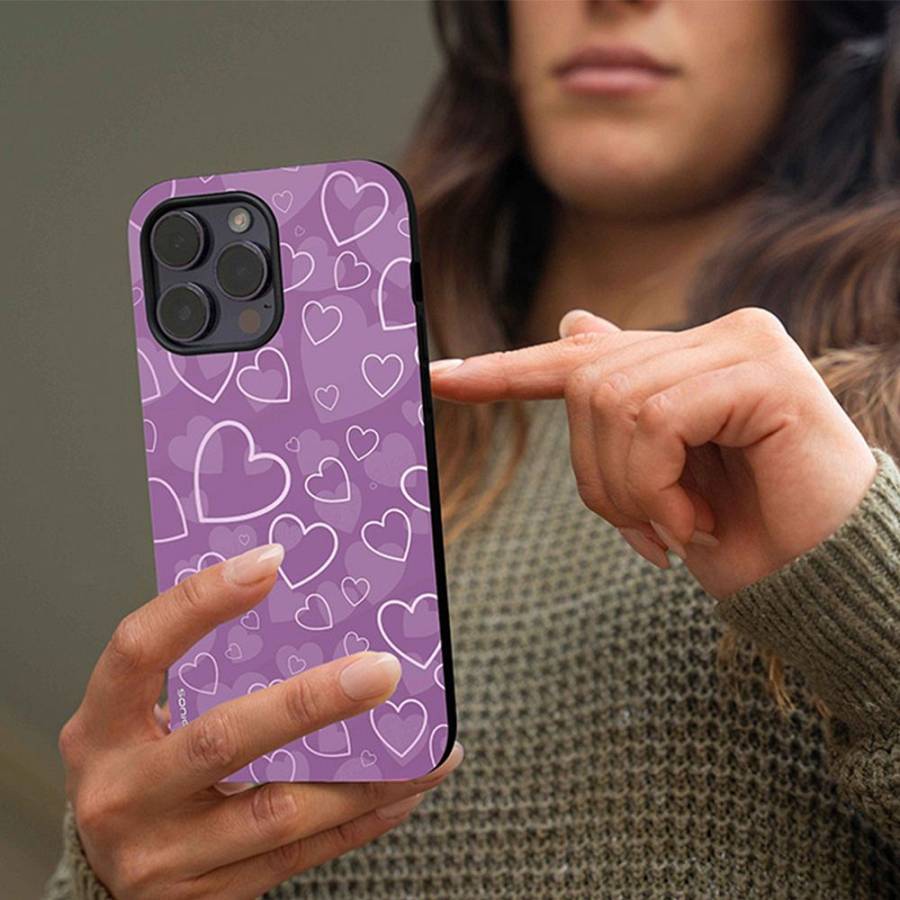 Θήκη Sonique Heart Series για Google Pixel 8a 5G Βιολετί