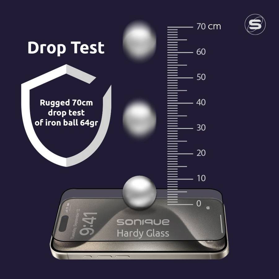 Curvy Glass Sonique Premium Series HD Full Cover 9H Motorola Edge 50 Pro 5G Μαύρο