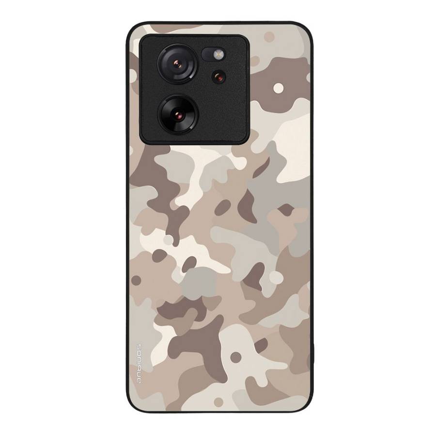 Θήκη Sonique Camouflage Army Series για Xiaomi Xiaomi 13T 5G / Xiaomi 13T Pro 5G Μπεζ