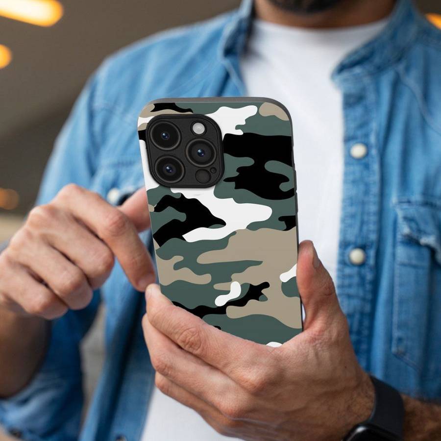 Θήκη Sonique Camouflage Army Series για OnePlus Nord 2 5G Χακί