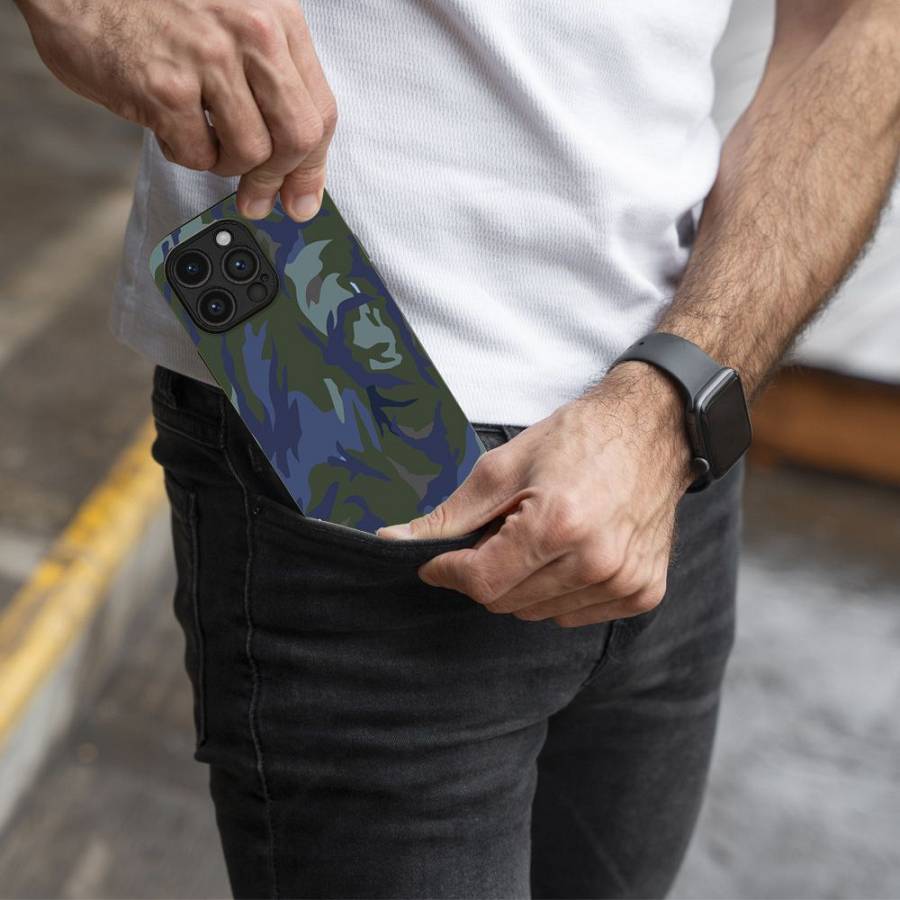 Θήκη Sonique Camouflage Army Series για OnePlus Nord CE 4 Lite 5G Μπλε 01