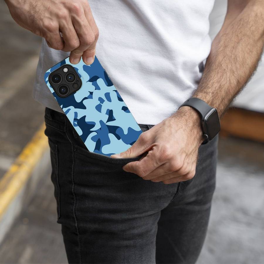 Θήκη Sonique Camouflage Army Series για Google Pixel 8 5G Μπλε