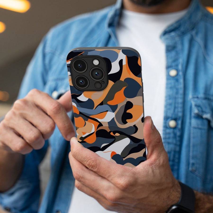 Θήκη Sonique Camouflage Army Series για Google Pixel 8 Pro 5G Πορτοκαλί