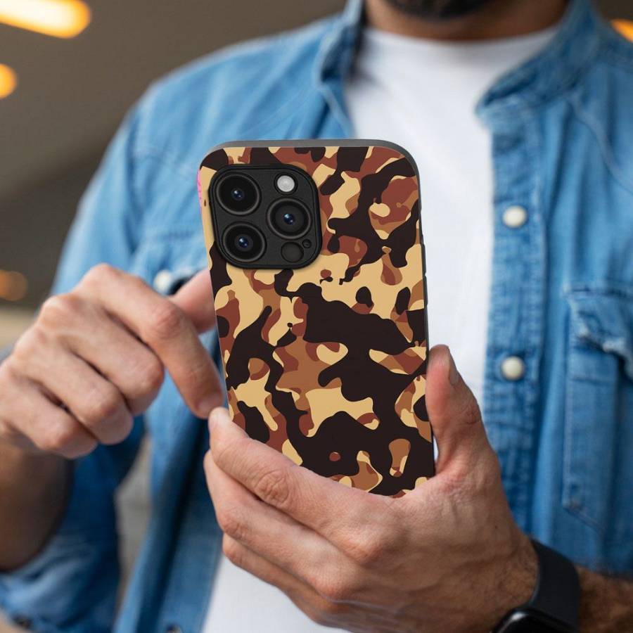 Θήκη Sonique Camouflage Army Series για Realme 12 Plus 5G Καφέ 01
