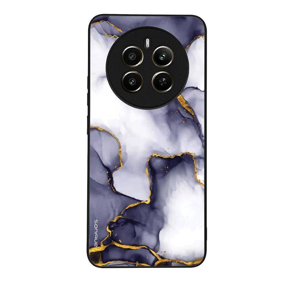Θήκη Sonique Marble Series για Realme 12 Plus 5G Μωβ Γκρι