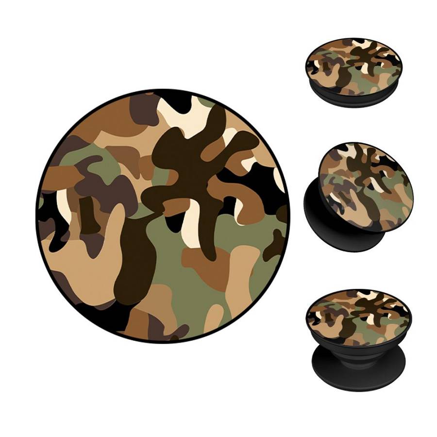 Pop Holder Sonique Camouflage Army Series Καφέ