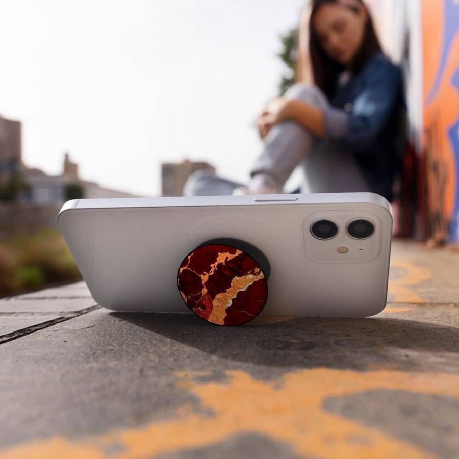 Pop Holder Sonique Marble Series Κόκκινο