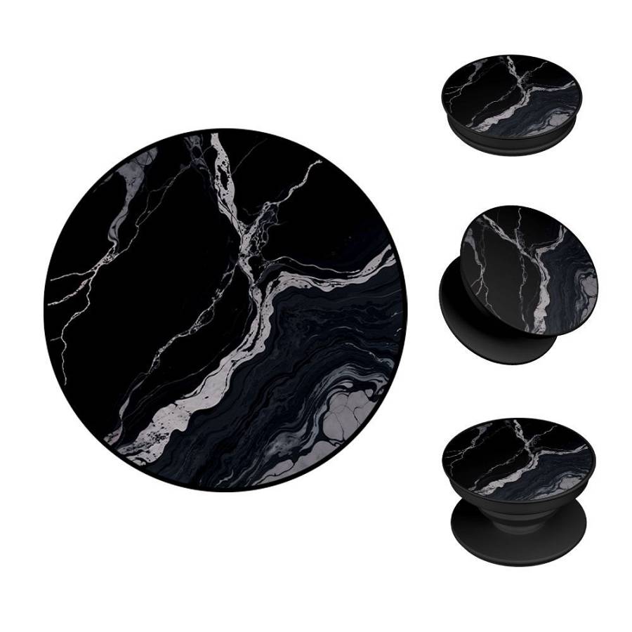 Pop Holder Sonique Marble Series Μαύρο 02