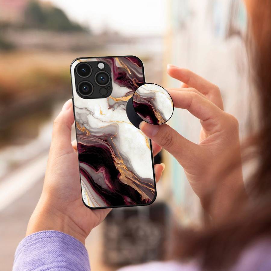 Pop Holder Sonique Marble Series Μπορντώ