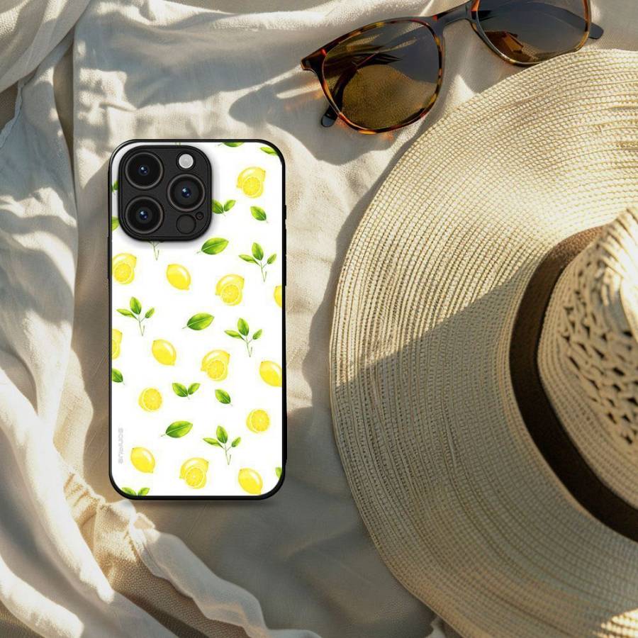 Θήκη Sonique Fruit Series για Apple iPhone 12 Λεμόνι 01