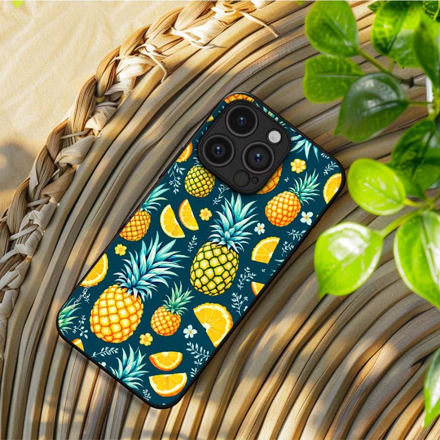 Θήκη Sonique Fruit Series για Apple iPhone 16 Ανανάς