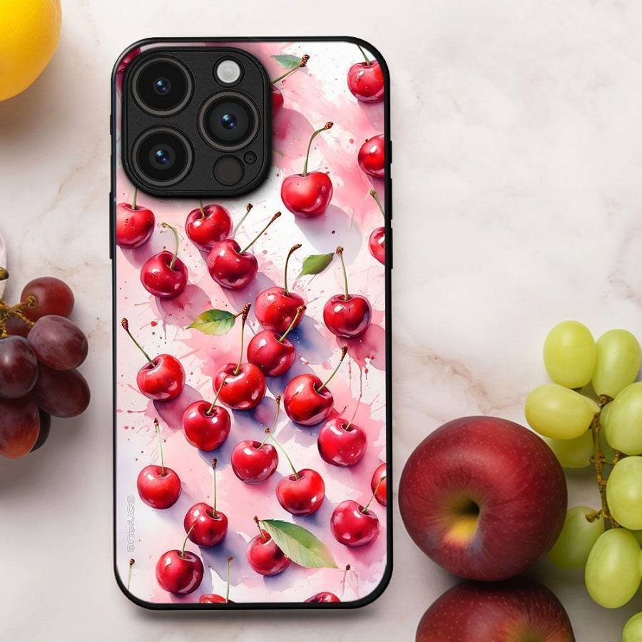 Θήκη Sonique Fruit Series για Apple iPhone 16 Pro Κεράσι