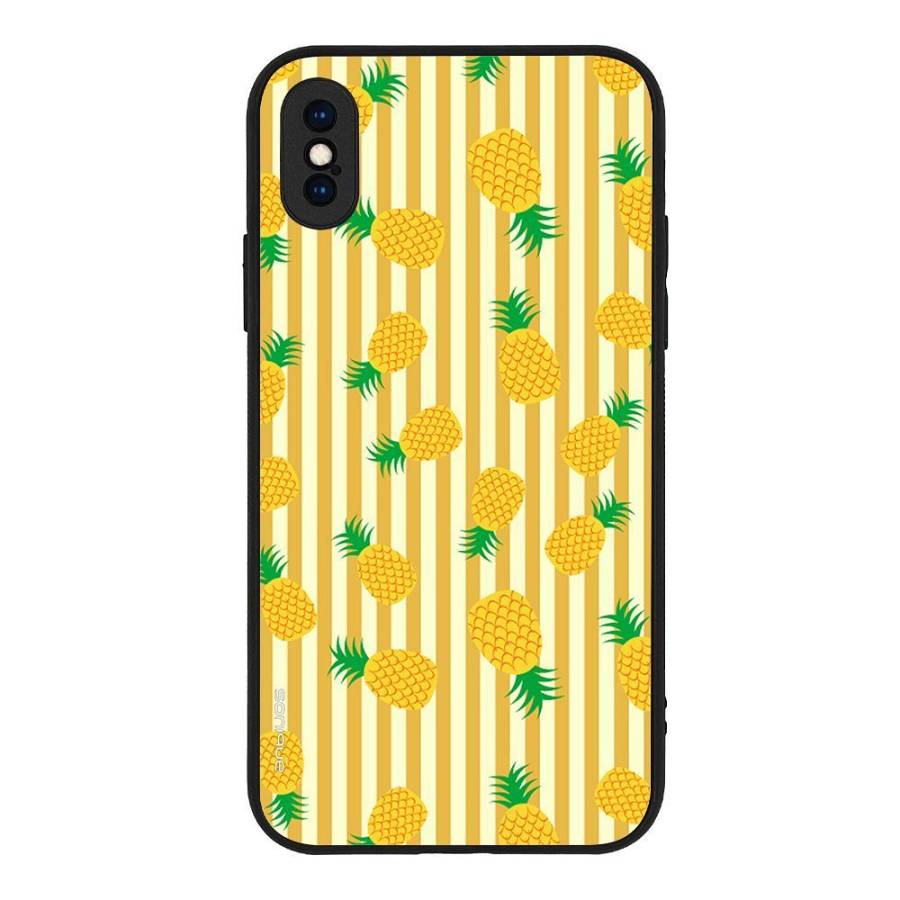Θήκη Sonique Fruit Series για Apple iPhone X / iPhone XS Ανανάς 01
