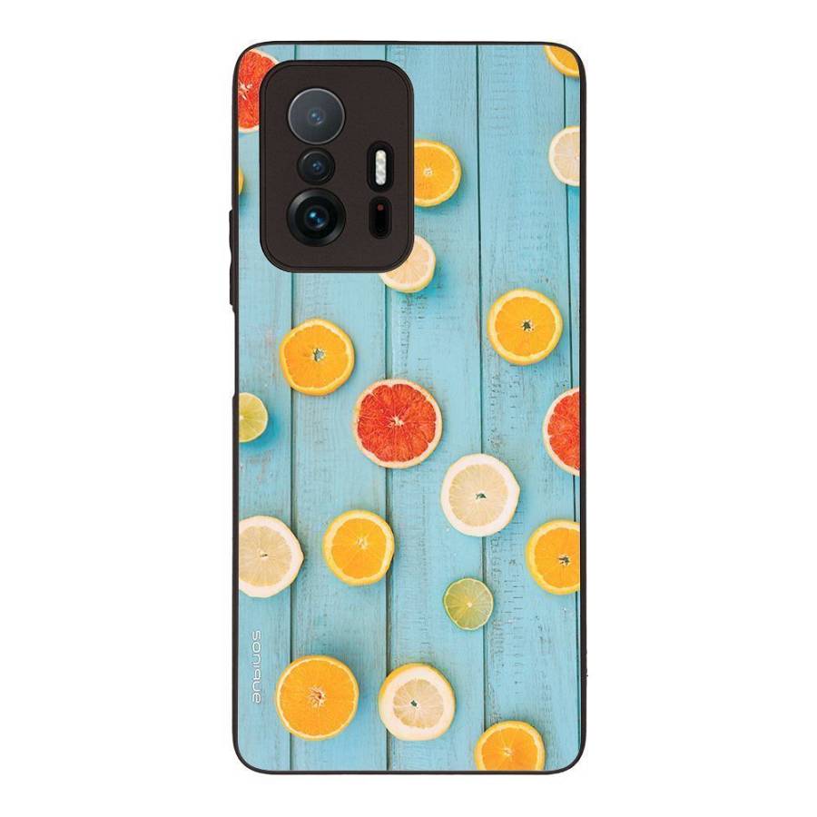 Θήκη Sonique Fruit Series για Xiaomi Xiaomi 11T / Xiaomi 11T Pro Γκρέιπφρουτ