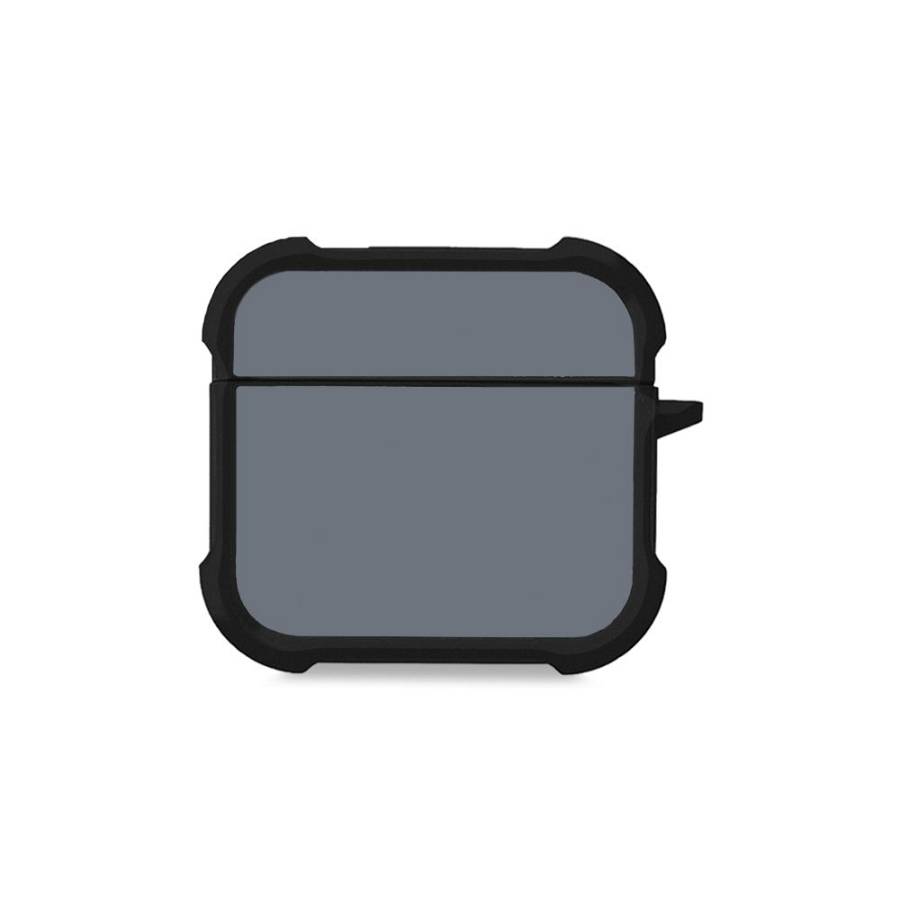 Θήκη Σιλικόνης Sonique ColorBloc Series για AirPods 4 Μπλε Γκρι