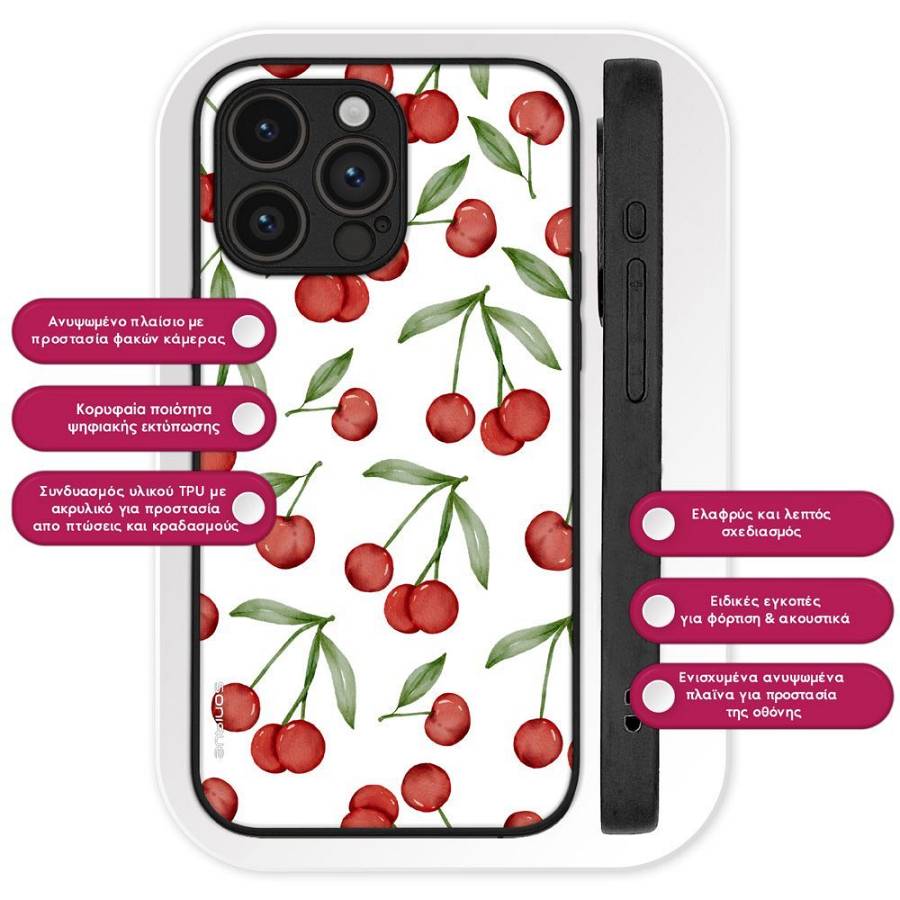 Θήκη Sonique Fruit Series για Realme 10 4G Κεράσι 01
