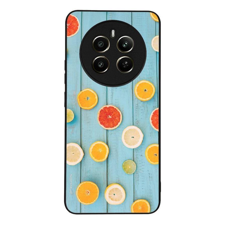 Θήκη Sonique Fruit Series για Realme 12 Plus 5G Γκρέιπφρουτ