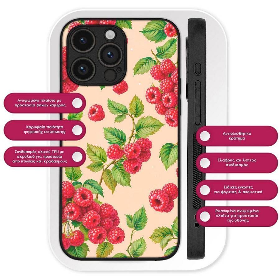 Θήκη Sonique Fruit Series για Realme 14 Pro 5G Βατόμουρο