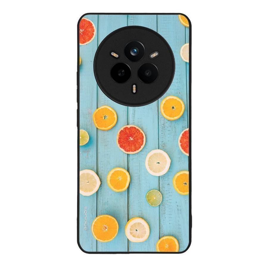 Θήκη Sonique Fruit Series για Realme 14 Pro 5G Γκρέιπφρουτ