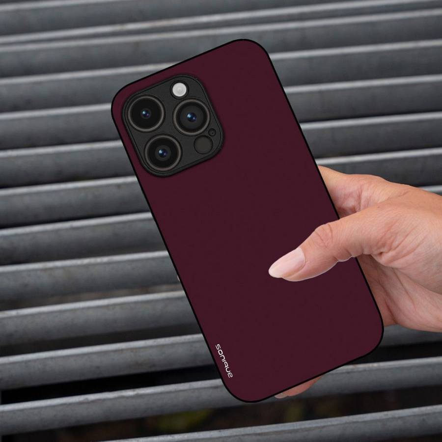 Θήκη Sonique ColorBloc Series για Realme Note 60 4G Μπορντό