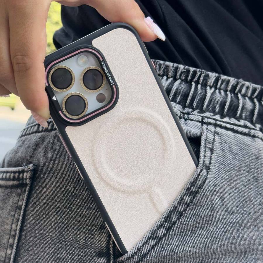 Θήκη Magnetic MagSkin Sonique Apple iPhone 13 Pro Max Ροζ